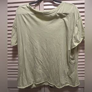 Women’s We The Free Light Green Short Sleeve Tee XL